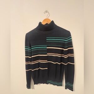Apiece Apart Rancho Striped Turtleneck Top